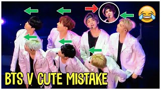 BTS V Cute Mistakes Compilation [upl. by Coates114]