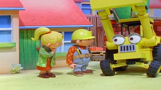 Bob the Builder Classics  Travis and Scoops Race Day  Season 1 Ep 10  Mega Machines [upl. by Neirbo]