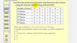 Voting Methods Plurality with Elimination TopTwo Runoff Approval Voting and Pairwise Comparison [upl. by Huesman399]