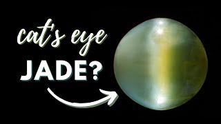 Jade or Not The Cats Eye Nephrite Debate Explained ft Washington Jade [upl. by Yahsel]