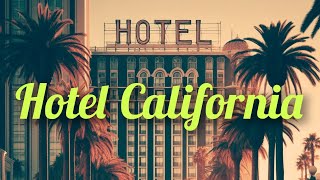 Hotel California Solo Backing Track Acoustic Ver 75BPM バッキング アドリブ ソロ [upl. by Enaywd336]