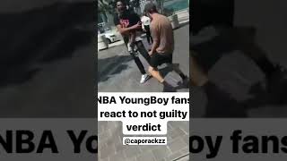 Fans Outside Of Same Court NBA Youngboy Beat His Case In California nbayoungboy [upl. by Chard]