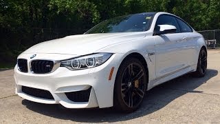 20152016 BMW M4 Coupe Exhaust Start Up Test Drive and In Depth Review [upl. by Aiuqal]