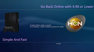 How To Bypass PS3 491 FW FULL Tutorial HENCFW [upl. by Hcir]