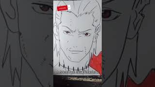 HIDAN shorts artenopapel desenhandopersonagens art drawing anime narutoshippuden naruto [upl. by Amero722]