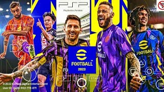 ABAIXAR O EFOOTBALL PES TM ARTS 2023 PPSSPP ATUALIZADO 100 MELHOR NARRAÇÃO BR [upl. by Tigirb168]