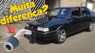 Fiat Tempra 20 16v acelerando tudo com filtro esportivo da Race ficou incrível [upl. by Sabir854]