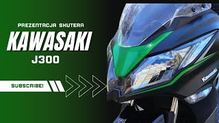 Skuter Kawasaki J300 Prezentacja [upl. by Aisemaj]