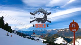 SkiWelt  43 Red Run Soll Hohe Salve Austria [upl. by Tjaden567]