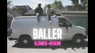 BALLER Slowed and Reverb  Shubh [upl. by Eelyram223]