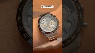 Pitzmann 3 Chronograph on 675quot17cm wrist watch wristwatch watchcollector [upl. by Yllak]