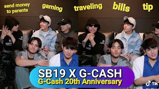 SB19 SHARES THE IMPORTANCE OF GCASH APP TO EACH OF THEM [upl. by Dewey]