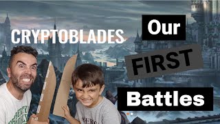 Cryptoblades Gameplay  First Battles [upl. by Ron]