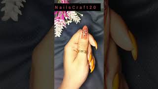 Easy toothpick nail art 🎨❤️❤️newdiynailsathome nailsart youtubeshort nailartnails diy [upl. by Ellenod906]