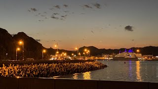 Muttrah Corniche MuscatOman Old Muscat [upl. by Irod]