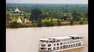 Belmond Orcaella cruise along the Chindwin river [upl. by Yleme]