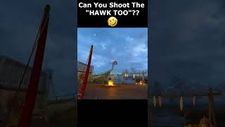 Can You Shoot The quotHAWK TOOquot 🤣 skyrim skyrimanniversary elderscrolls shortsvideoviral [upl. by Vaish522]