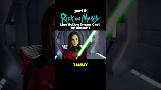 Rick amp Morty Live Action Dream Cast by ChatGPT part 9 Tammy Gueterman  Kristen Bell mid2000s [upl. by Arat225]