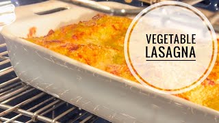 Vegetable Lasagna Recipe [upl. by Eniamret728]