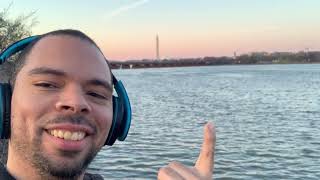 Arlington VA walks Vlog Gravelly Point park and trailand more [upl. by Hayimas]