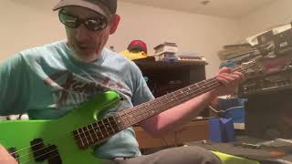 Gear Demo for my Spector Performer 4 Metallic Green bass guitar [upl. by Kevan]