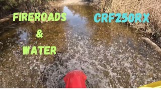 2025 Crf250rx  Fireroads  Double Track amp A Water Crossing dualenduro dualsportlife [upl. by Reniar339]