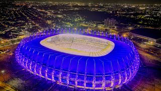 Arena Castelão  Fortaleza 3x0 Vasco  09nov2024  Drone Maurílio Júnior [upl. by Riamu]