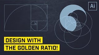 The Golden Ratio for Logo or Icon Design in Illustrator [upl. by Aray]