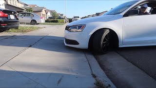 MK6 JETTA GETS RACELAND COILOVERS [upl. by Anilas984]