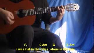 Cómo Tocar I Am The Highway de Audioslave  Tutorial Guitarra HD [upl. by Ahseiat907]