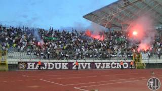 Torcida Split Hajduk  Lokomotiva 20 [upl. by Llerroj141]