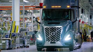 Volvo heavyduty trucks factory  Volvo VNL production [upl. by Ahtinak]