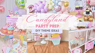 Candyland Birthday Party PrepDIY [upl. by Adnilasor]