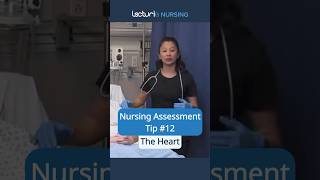 ❤️ How Do You Perform a Heart Assessment NursingSkills HeartHealth nclex [upl. by Wartow]