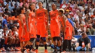 2013 WNBA AllStar Game Recap [upl. by Llenrac757]