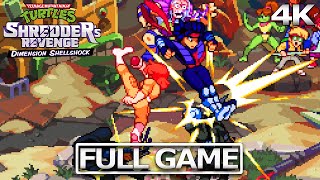 TMNT Shredders Revenge DLC Dimension Shellshock Full Gameplay Walkthrough No Commentary 4K UHD [upl. by Annaerb664]