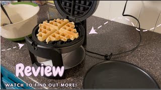 Flipping Delicious Cuisinart Belgian Waffle Maker Review [upl. by Grane]