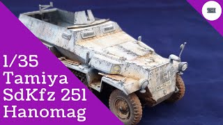 135 Winter SdKfz 2511 Hanomag [upl. by Cohette858]