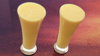 Mango Milkshake  Mango Milkshake Recipe in Malayalam  മാംഗോ മിൽക്ക്ഷേക്ക്‌ [upl. by Skricki]