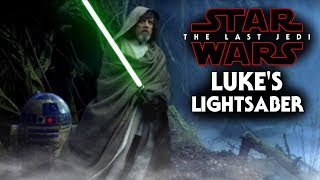 Lukes Lightsaber Mystery  Star Wars The Last Jedi [upl. by Russia704]