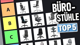 TOP 5 BÜROSTÜHLE UNTER 500 € Testsieger 2025 🔥  Die besten ergonomischen Bürostühle [upl. by Attebasile246]