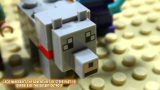 LEGO MINECRAFT THE ADVENTURES OF STEVE  COMPILATION 2 [upl. by Namie]