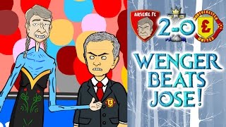 ❄️20❄️Wenger beats Jose For The First Time in the League [upl. by Sane]