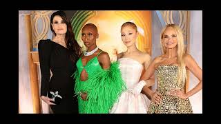 Wicked alums Idina Menzel and Kristin Chenoweth join films stars Ariana Grande and Cynthia Erivo at [upl. by Assyli]