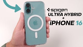 iPhone 16 Spigen Ultra Hybrid Case Review [upl. by Tatiana]