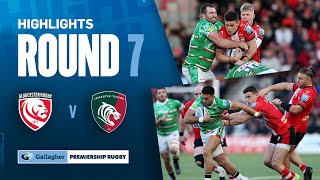 Gloucester v Leicester  HIGHLIGHTS  HassellCollins Shines For Tigers  Gallagher Premiership [upl. by Netsirc]