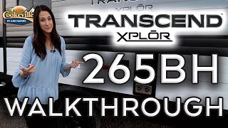 2021 Grand Design Transcend 265BH  Walkthrough [upl. by Rinum]