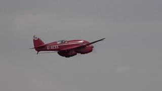 1930s Air Racers  Duxford Flying Legends Airshow 2017 [upl. by Einegue]