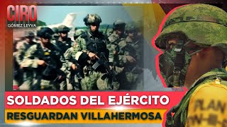 Soldados del Ejército llegaron a Villahermosa tras ola de asaltos a comercios  Ciro [upl. by Doughty]