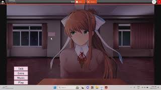 ddlc monika after story mod [upl. by Ateerys]